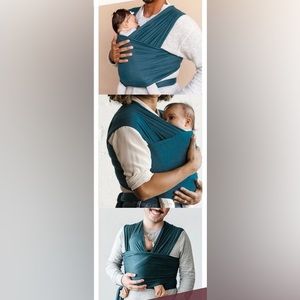 Solly baby wrap - deep marine blue